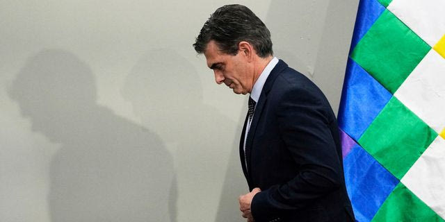 Ο Bολιβιανός πρόεδρος Ροδρίγο Πας