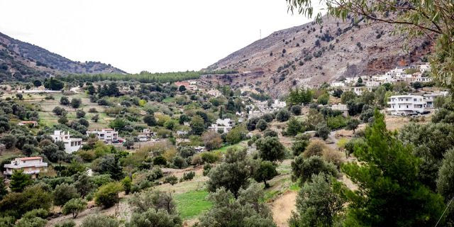 Το χωριό Βορίζια στην Κρήτη