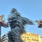 Έλαμψε ο «Δρομέας» – Φωτογραφίες και βίντεο από τον καθαρισμό του