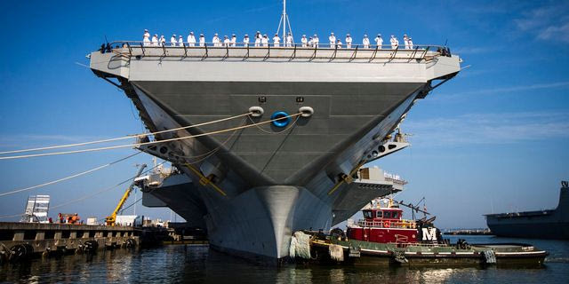 Το αεροπλανοφόρο USS Gerald R. Ford