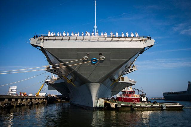 Το αεροπλανοφόρο USS Gerald R. Ford