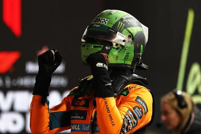 Με “αέρα” πρωταθλητή ο Νόρις κέρδισε την πολ ποζίσιον στο βροχερό Λας Βέγκας