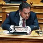 Ο Άδωνις Γεωργιάδης στα έδρανα της Βουλής