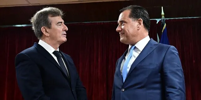 Μιχάλης Χρυσοχοΐδης - Άδωνις Γεωργιάδης