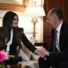 Στο ΥΠΕΞ η Γκίλφοϊλ – Συναντήθηκε με τον Γεραπετρίτη