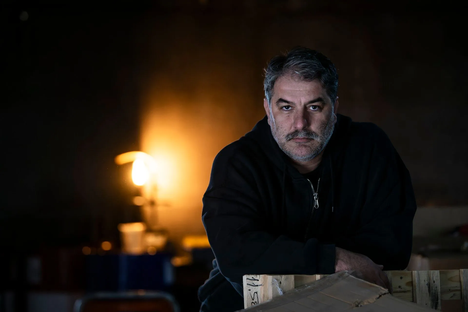 Ο Βασίλης Μπισμπίκης