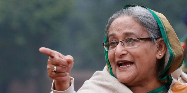 Η πρώην πρωθυπουργός του Μπαγκλαντές, Σέιχ Χασίνα