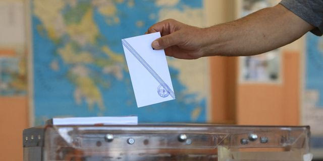 Στιγμιότυπο από τις εκλογές