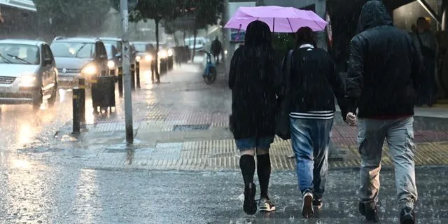 Βροχόπτωση στην Αθήνα