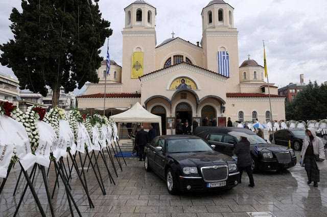 Κηδεία του Δημήτρη Σταμάτη