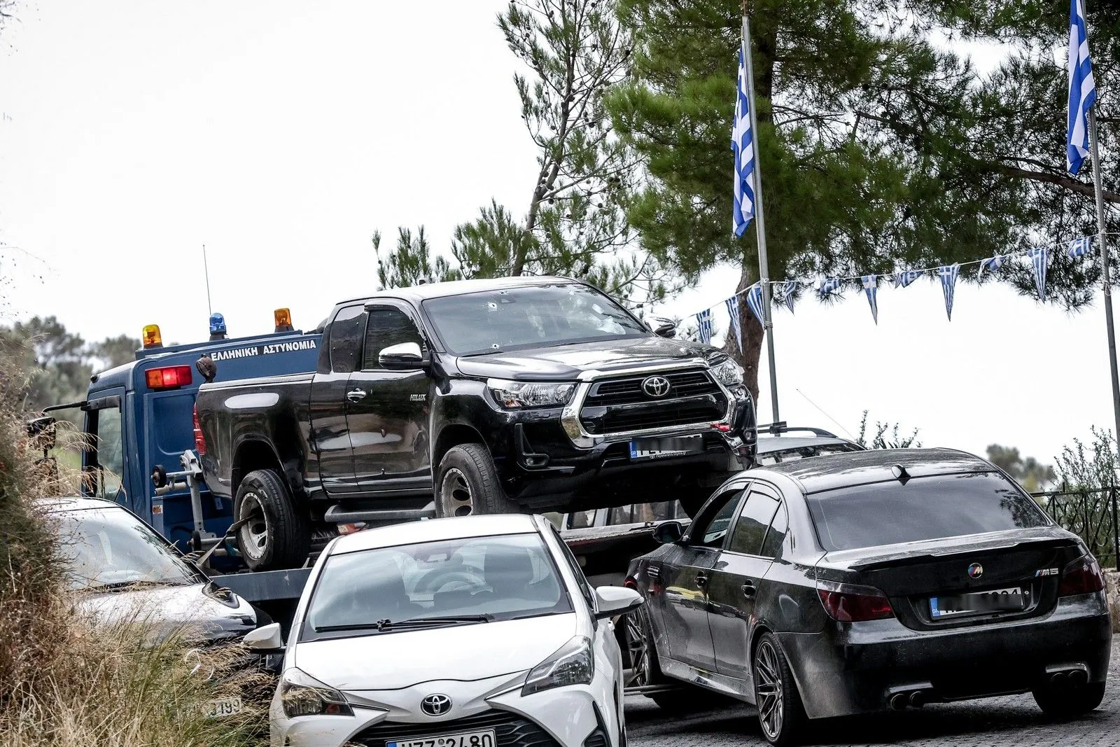 Περιστατικό με πυροβολισμούς και αποτέλεσμα νεκρούς και τραυματίες σημειώθηκε στα Βορίζια Ηρακλείου Κρήτης