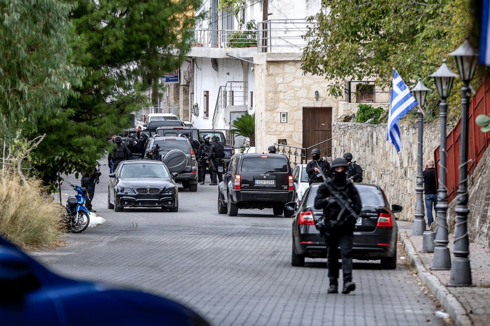 Περιστατικό με πυροβολισμούς και αποτέλεσμα νεκρούς και τραυματίες σημειώθηκε στα Βορίζια Ηρακλείου Κρήτης