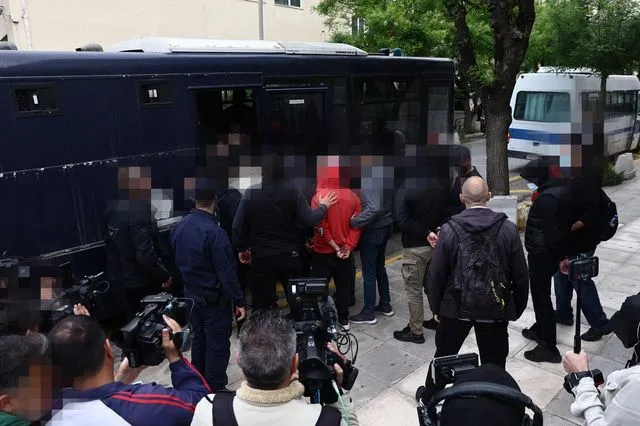 Μεταγωγή κατηγορουμένων για την δολοφονία Λυγγερίδη (Φωτογραφία Αρχείου)