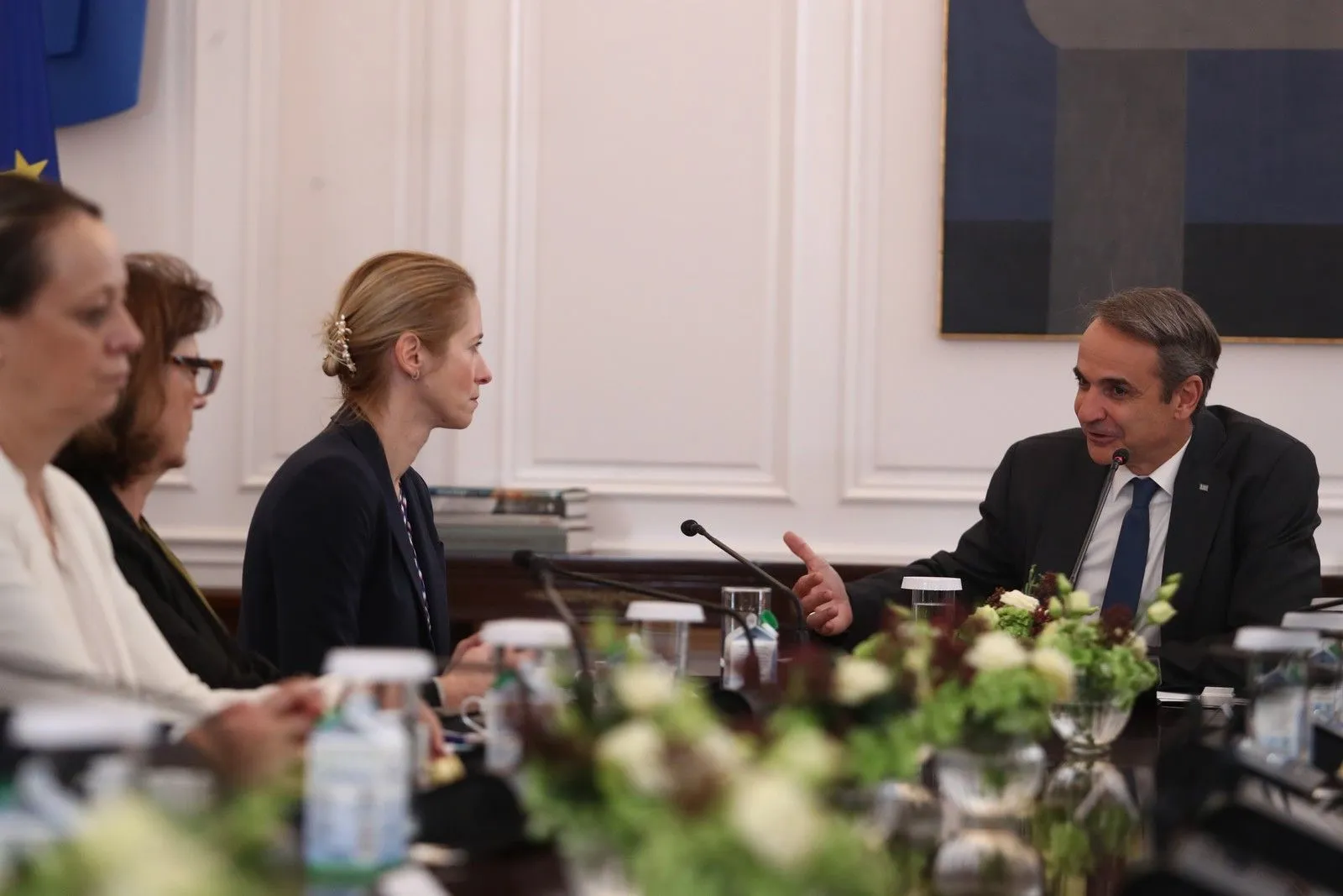 Κυριάκος Μητσοτάκης και Κάγια Κάλλας