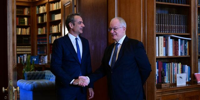 Συνάντηση του Προέδρου της Δημοκρατίας Κώστα Τασούλα με τον Πρωθυπουργό Κυριάκο Μητσοτάκη