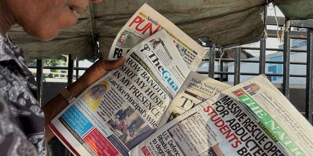 Εφημερίδα στη Νιγηρία