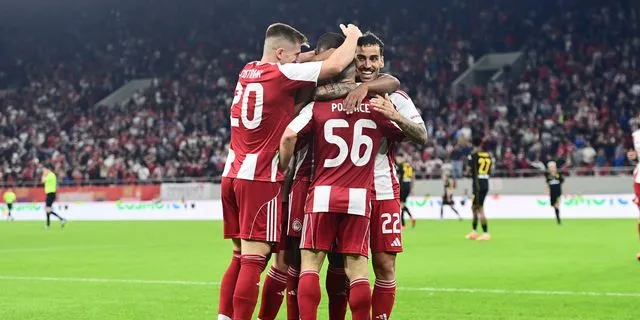 Stoiximan Super League: Η βαθμολογία μετά τη νίκη του Ολυμπιακού επί του Άρη