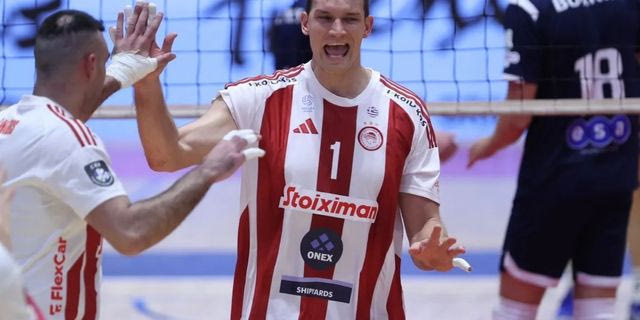 Κηφισιά – Ολυμπιακός 0-3: Οι ερυθρόλευκοι έκαναν το “2 στα 2”  – Άλμα στην 3η θέση της Volley League Ανδρών