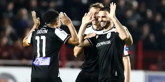 Stoiximan Super League: Η βαθμολογία μετά την πεντάρα του ΠΑΟΚ στις Σέρρες