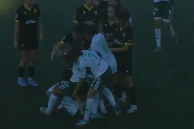 ΑΕΚ – Παναθηναϊκός: Πιάστηκαν στα χέρια οι παίκτριες των δύο ομάδων