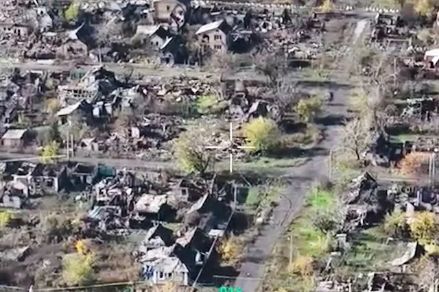Στιγμιότυπο από την περιοχή του Ποκρόφσκ