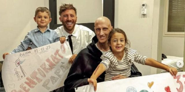 Ο Ακίλε Πολονάρα επέστρεψε σπίτι του @ilpupazzo33