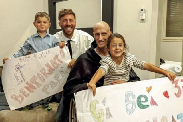 Ο Ακίλε Πολονάρα επέστρεψε σπίτι του @ilpupazzo33