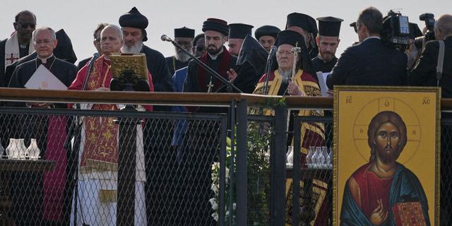 Κοινό προσκύνημα Οικουμενικού Πατριάρχη Βαρθολομαίου και Πάπα Λέοντα στην Νίκαια