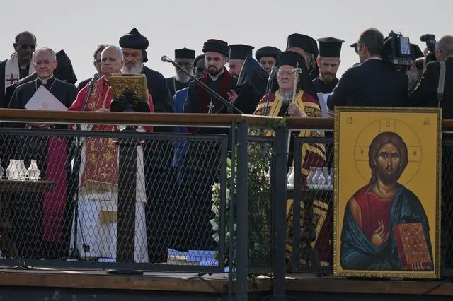 Κοινό προσκύνημα Οικουμενικού Πατριάρχη Βαρθολομαίου και Πάπα Λέοντα στην Νίκαια