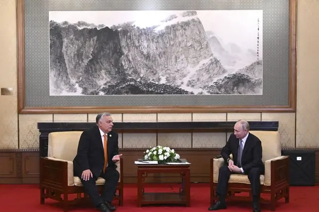 Βλαντίμιρ Πούτιν και Βίκτορ Όρμπαν