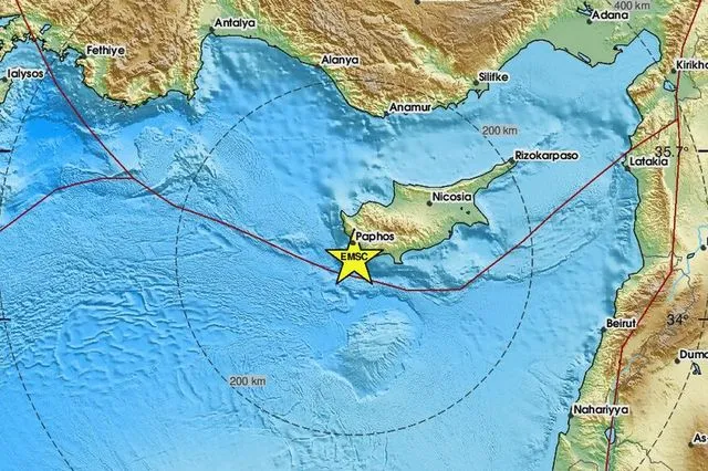 Ισχυρός σεισμός 5,2 Ρίχτερ στην Κύπρο – Προβλήματα στις τηλεπικοινωνίες
