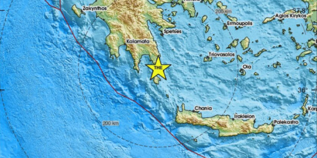 Σεισμός στην Ελαφόνησο