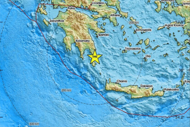 Σεισμός στην Ελαφόνησο