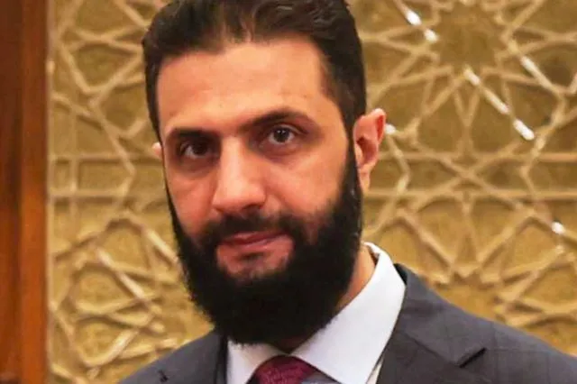 O πρόεδρος της Συρίας Άχμεντ αλ Σάρα