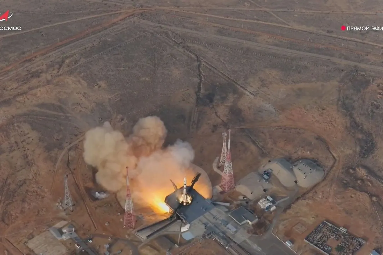 Η εκτόξευση του Soyuz