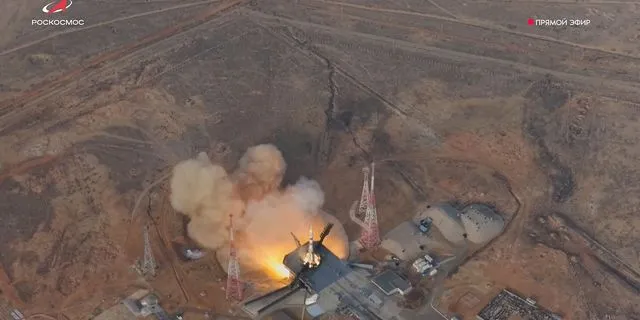 Η εκτόξευση του Soyuz