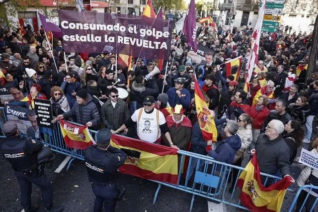 Αντικυβερνητική διαδήλωση στη Μαδρίτη