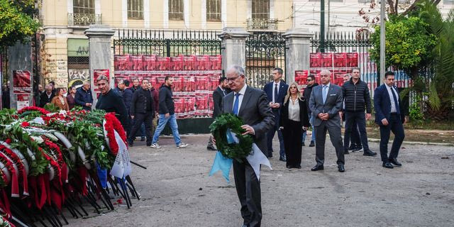 Τασούλας για Πολυτεχνείο: “Υπεύθυνη, λαϊκή και διαρκής διεκδίκηση της Δημοκρατίας και της ελευθερίας”