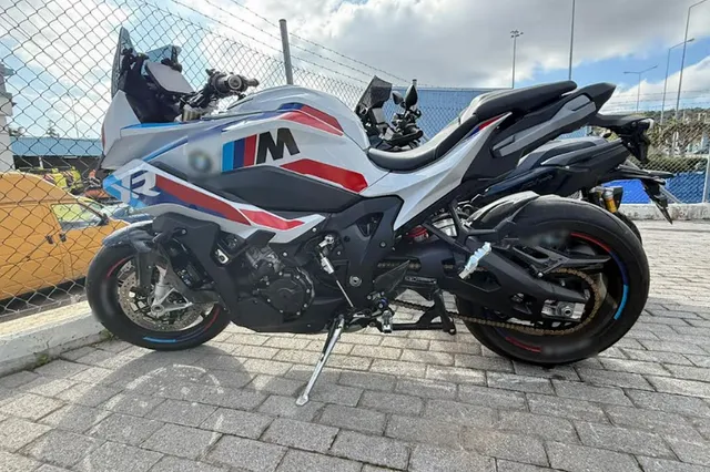 Η μοτοσικλέτα με την οποία έτρεχε ο ένας εκ των δύο νεαρών