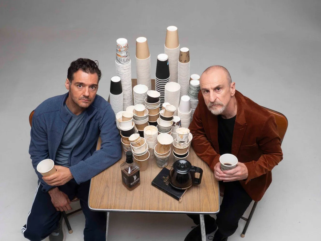 Ο Θάνος Τοκάκης και ο Παντελής Δεντάκης