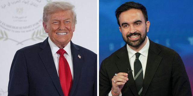 Ντόναλντ Τραμπ και Ζοχράν Μαμντάνι