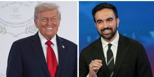 Ντόναλντ Τραμπ και Ζοχράν Μαμντάνι