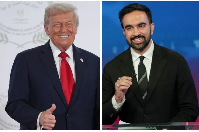 Ντόναλντ Τραμπ και Ζοχράν Μαμντάνι
