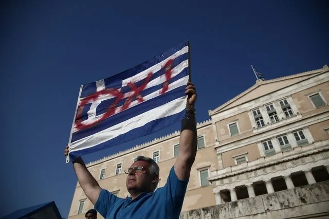 Από συγκέντρωση υπέρ του «Οχι» στην Αθήνα