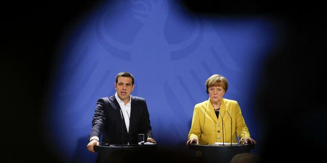 Ο Αλέξης Τσίπρας και η Άνγκελα Μέρκελ