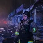 Συντρίμμια από ρωσικές επιθέσεις στην Ουκρανία