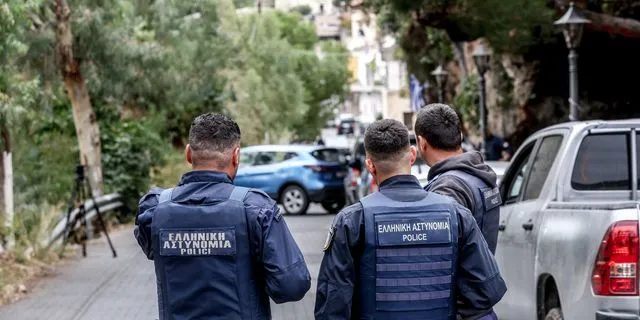 Αστυνομικοί στα Βορίζια Ηρακλείου Κρήτης