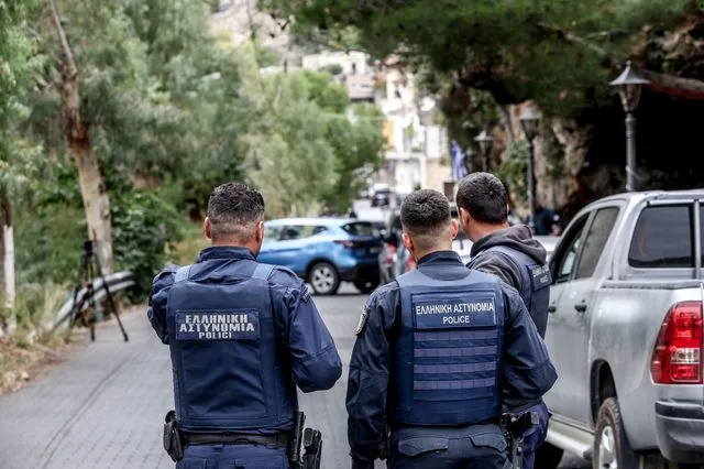 Αστυνομικοί στα Βορίζια Ηρακλείου Κρήτης