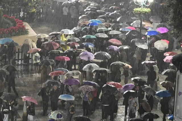 Βροχή στην Αθήνα