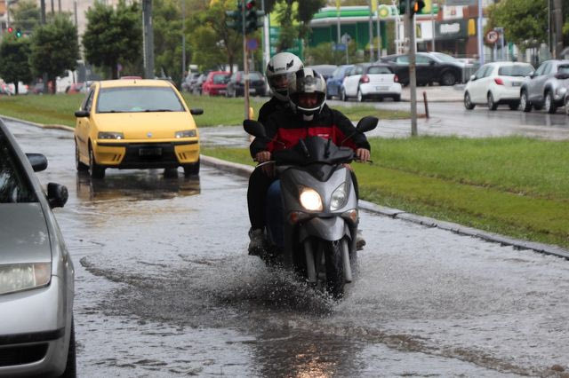 Έντονη βροχόπτωση, φωτογραφία αρχείου